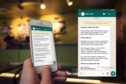 Contoh Broadcast Acara Di WA Yang Sopan - Blog Whatsapp Blast